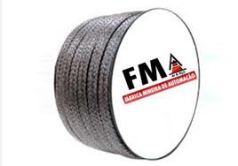 GAXETA DE ARAMIDA PTFE E GRAFITE FMA-243 GAXETA DE ARAMIDA PTFE E GRAFITE FMA-243